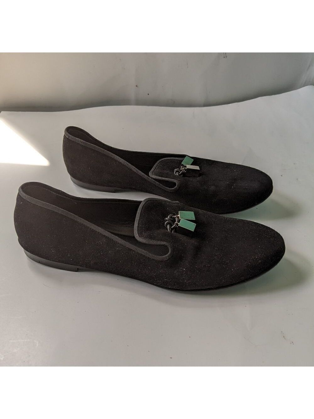 GUISEPPE Zanotti black flats size 37.5 like new